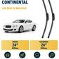 Bentley Continental Coupe wiper blade overview
