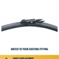 PINCH TAB / C-CLIP front wiper fitting close-up