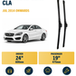 Mercedes-Benz CLA Coupe wiper blade overview