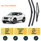 Nissan Juke Hatchback wiper blade overview