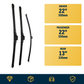 Mercedes-Benz GLC Class SUV wiper blades included and sizes