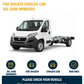 Fiat Ducato Chassis cab Jul 2006 onwards compatibility