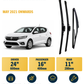 Dacia Sandero Hatchback wiper blade overview