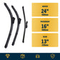 Skoda Fabia Hatchback wiper blades included and sizes
