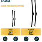 Mercedes-Benz A-Class Hatchback wiper blade overview