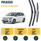 Citroen C4 Picasso MPV wiper blade overview