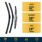 Citroen C4 Picasso MPV wiper blades included and sizes