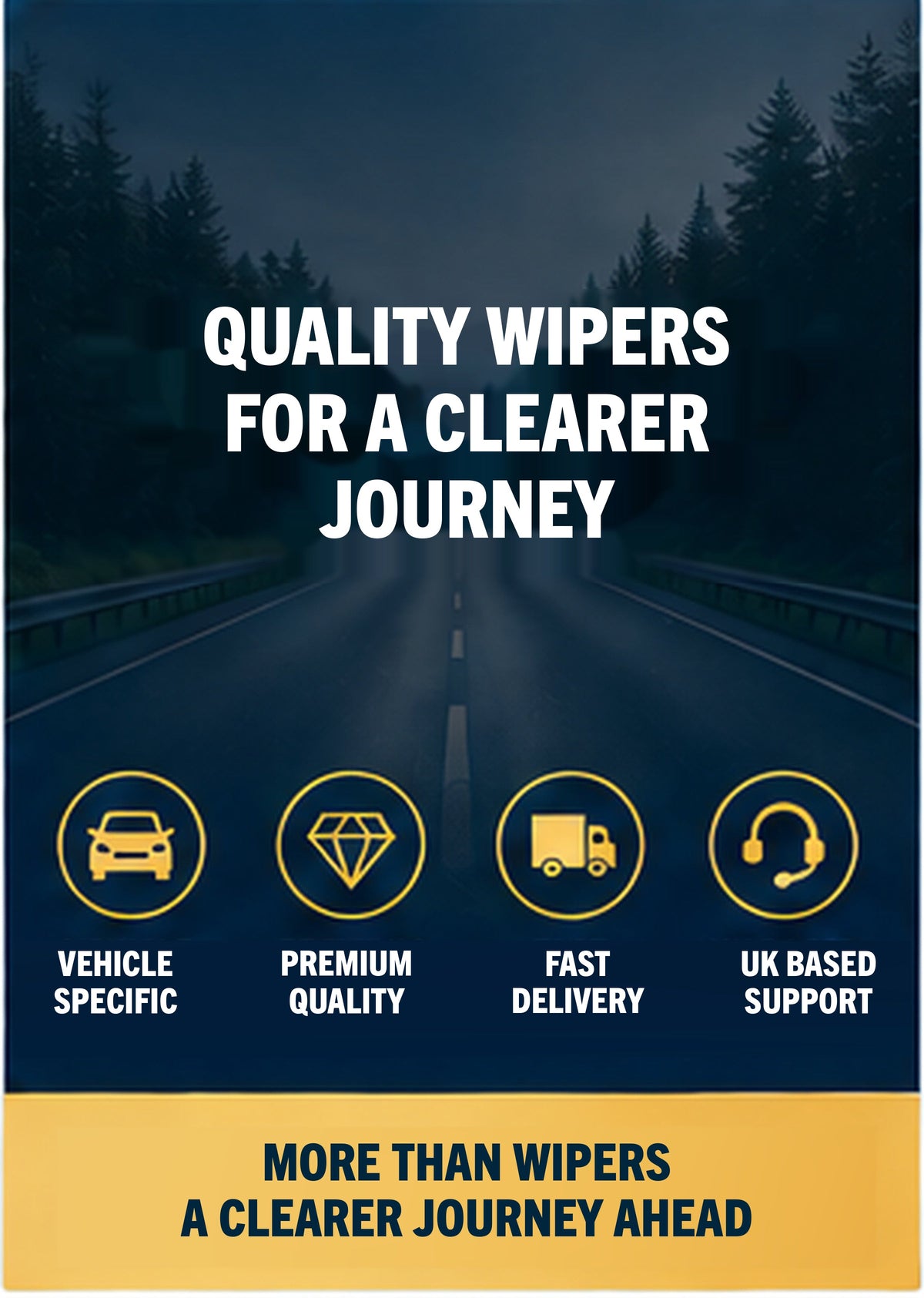 Nissan Qashqai wiper blades - trust image