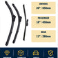 VW Golf MK7 wiper blades - whats included