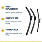 VW Golf MK7 wiper blades - premium quality