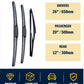 Land Rover Discovery Sport wiper blades - whats included