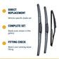 MINI F55 F56 wiper blades - premium quality