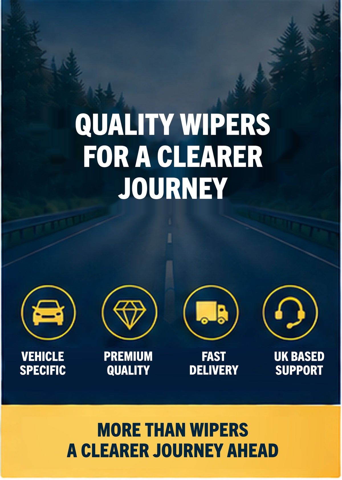 Fiat 500 wiper blades - trust image