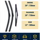Ford Focus MK3 wiper blades - whats included