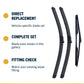 Ford Focus MK3 wiper blades - premium quality
