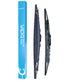 NISSAN 280 ZX,ZXT Coupe Oct 1978 to Jun 1983 Wiper Blade Kit