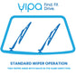 OPEL TIGRA Convertible Jun 2004 to Dec 2010 Wiper Blade Kit