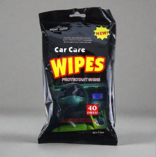 Smart Clean Car Clean Wipes 
