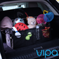 Large Universal Boot Organizer: Large Storage Capacity, Multiple Compartments. Durable & Washable Fabric. 10 Outer Pockets & Velcro Lid.