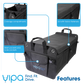 Large Universal Boot Organizer: Large Storage Capacity, Multiple Compartments. Durable & Washable Fabric. 10 Outer Pockets & Velcro Lid.