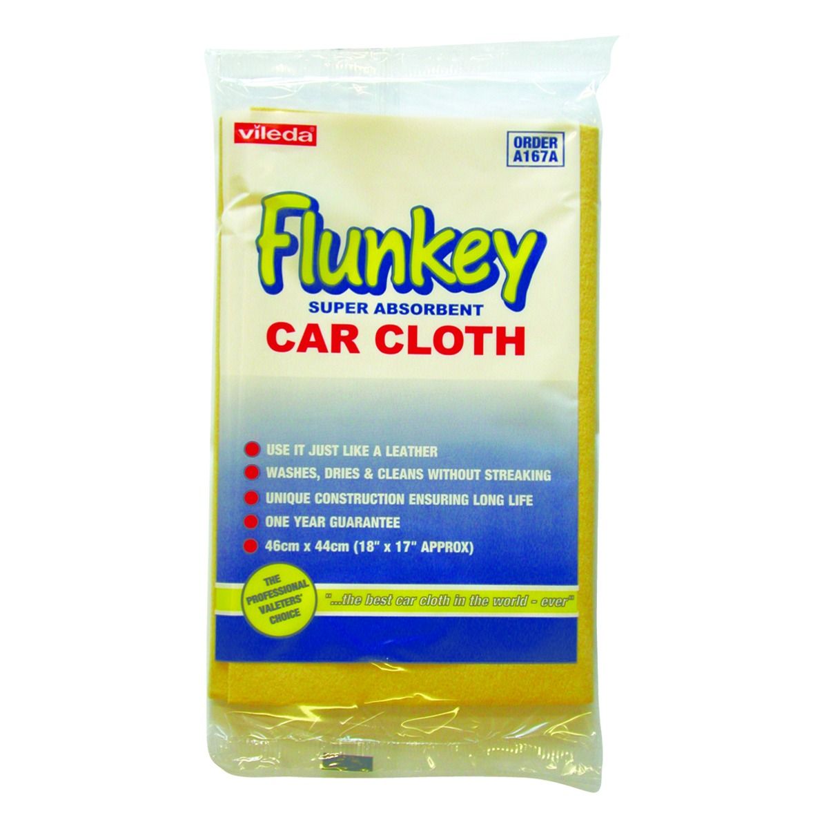 Vileda Flunkey Synthetic Chamois Cloth