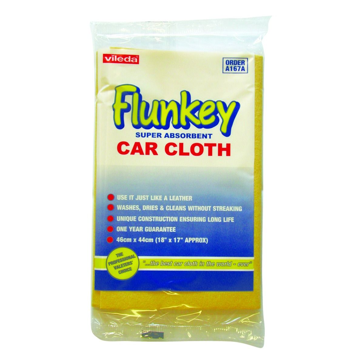 Vileda Flunkey Synthetic Chamois Cloth